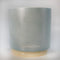 6" B-5 Green Heart Ocean Gold Frosted rim Inside Alchemy™ Crystal Tones Crystal Singing Bowl